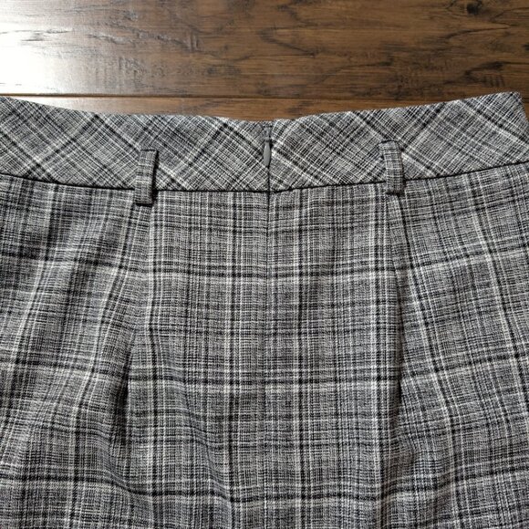 RW&CO pencil skirt grey plaid size 0 - Picture 13 of 16